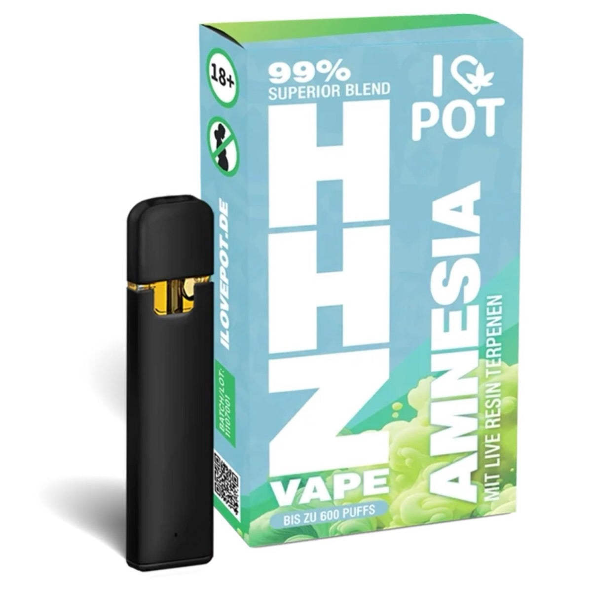 I LOVE POT HHZ Superior Blend Vape - Amnesia