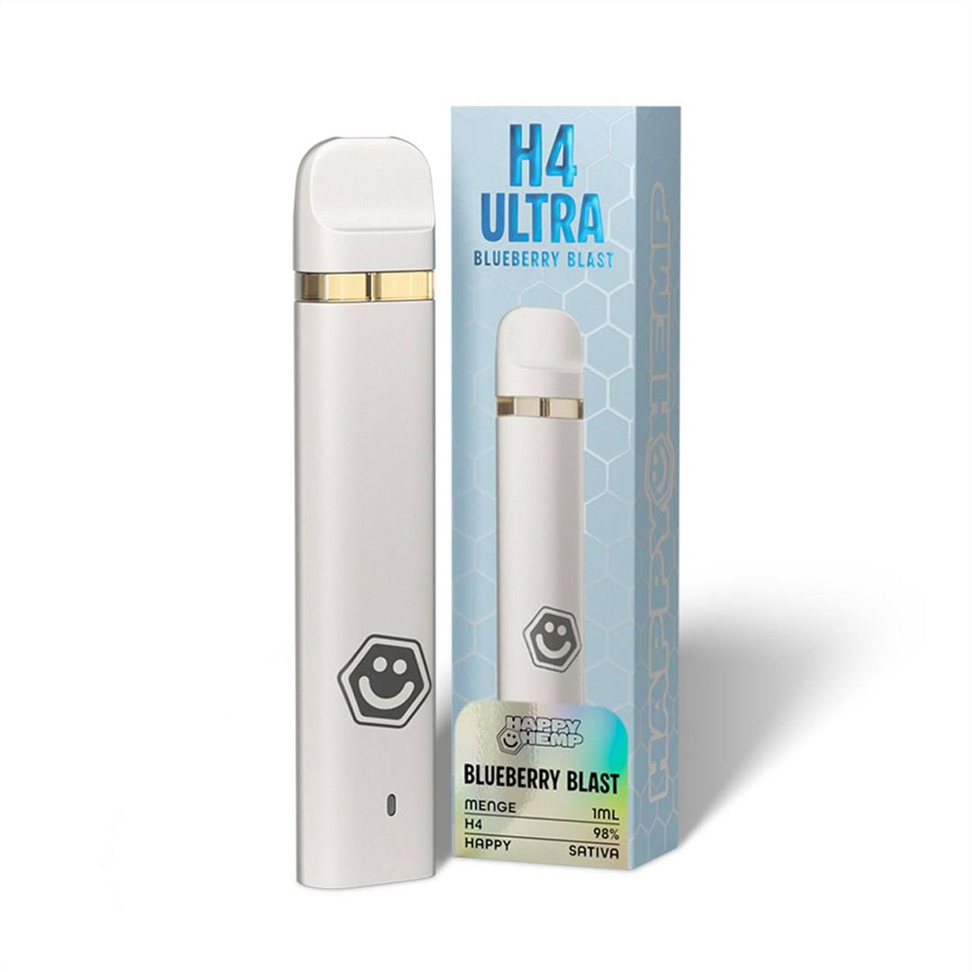 Happy Hemp H4 Ultra Vape - Blueberry Blast