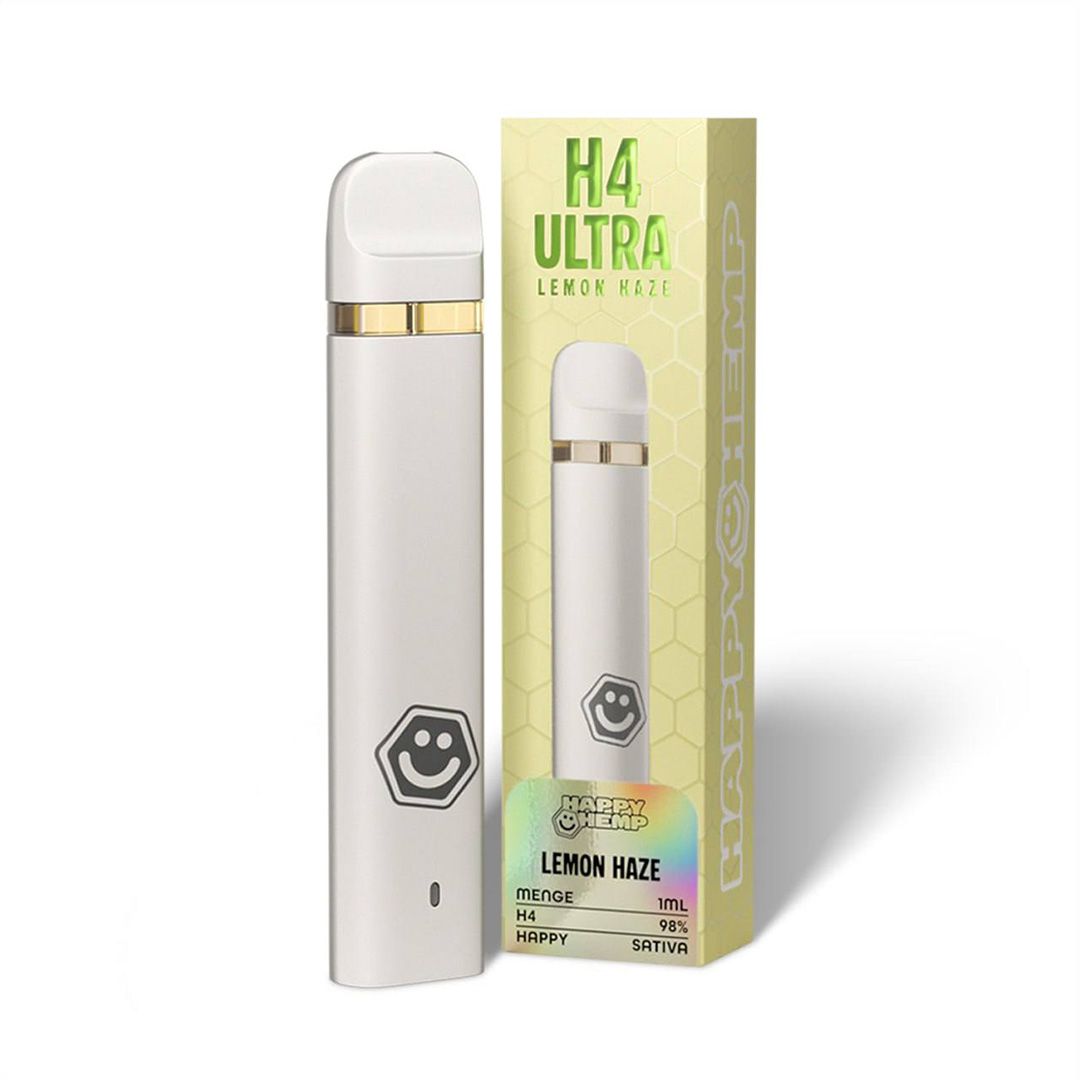 Happy Hemp H4 Ultra Vape - Lemon Haze